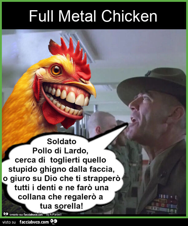 Full metal chicken