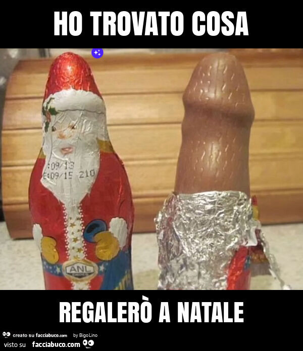 Ho trovato cosa regalerò a natale