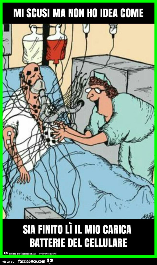 Mi scusi ma non ho idea come sia finito lì il mio carica batterie del cellulare