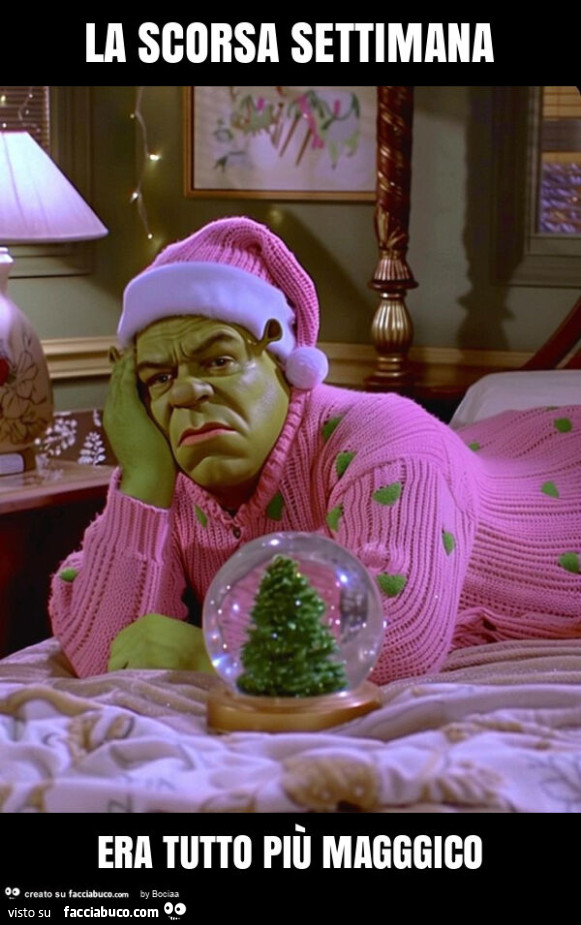 La scorsa settimana era tutto più magggico