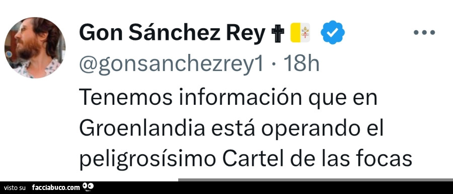 Tenemos informacién que en groenlandia esté operando el peligrosisimo cartel de las focas