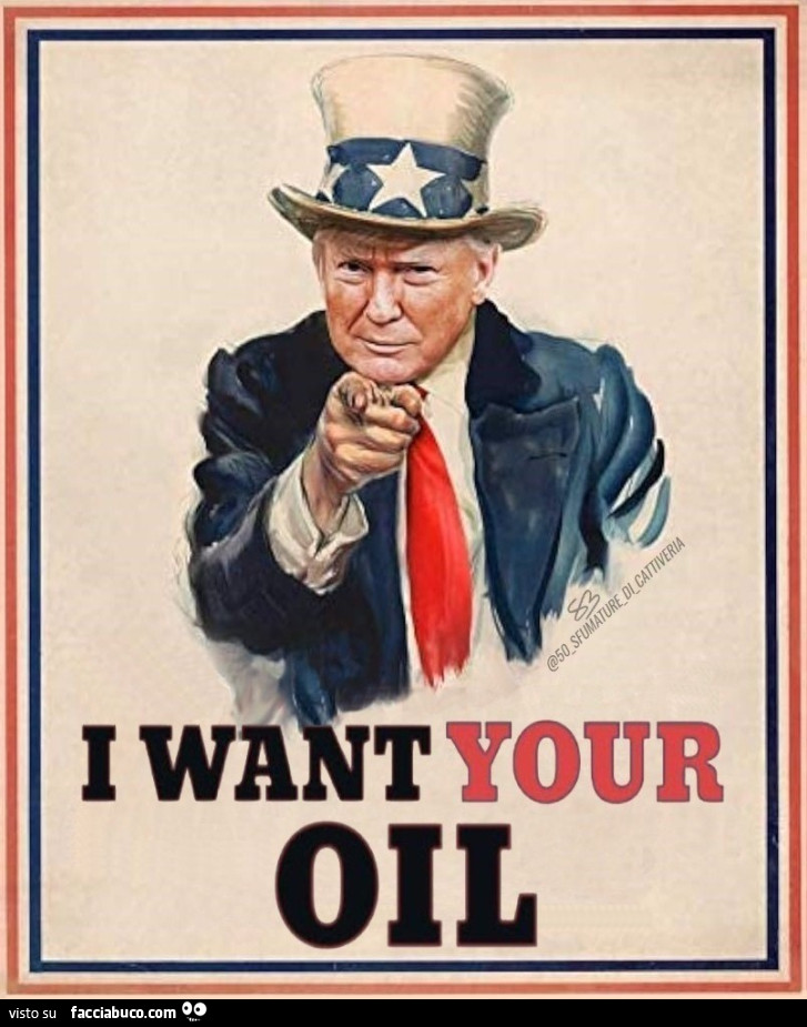 I want your oil