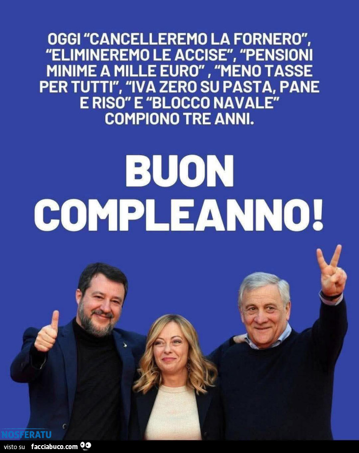 BUON COMPLEANNO