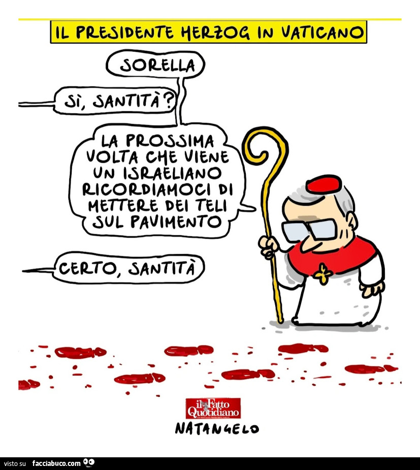 Il presidente Herzog in Vaticano