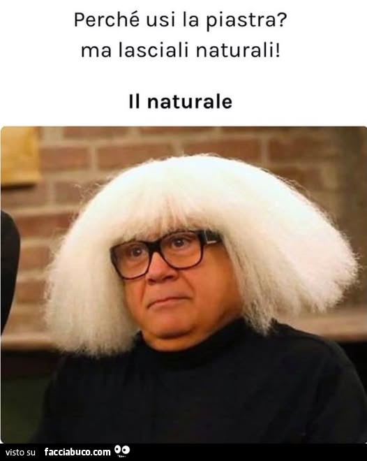 Capelli al naturale