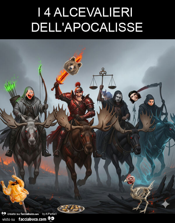 I 4 alcevalieri dell'apocalisse