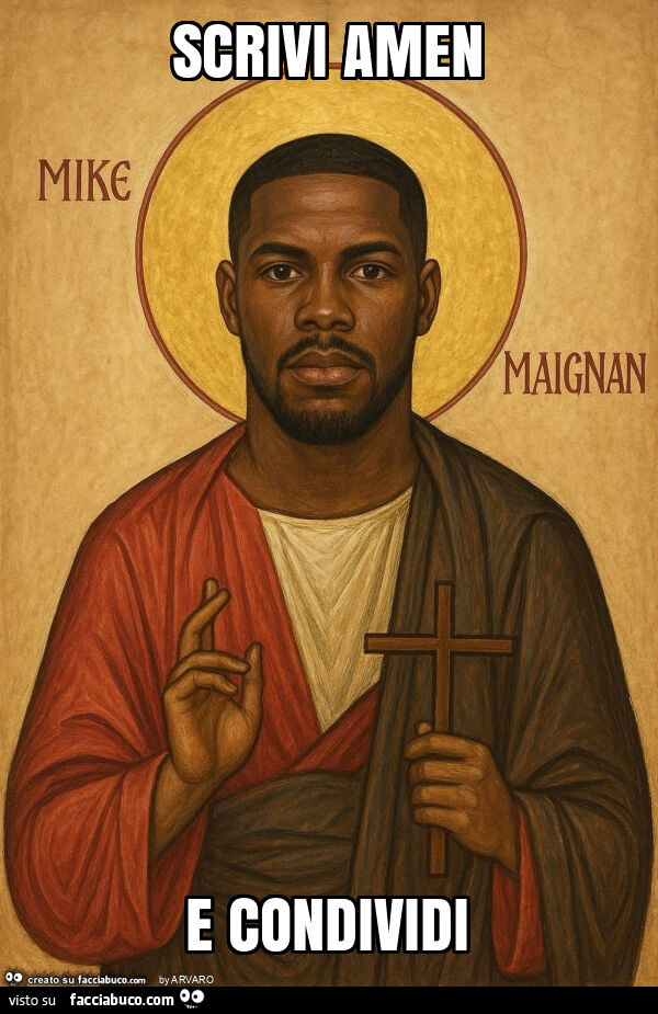 Scrivi amen e condividi
