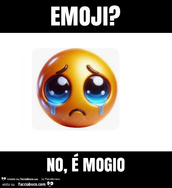 Emoji? No, é mogio