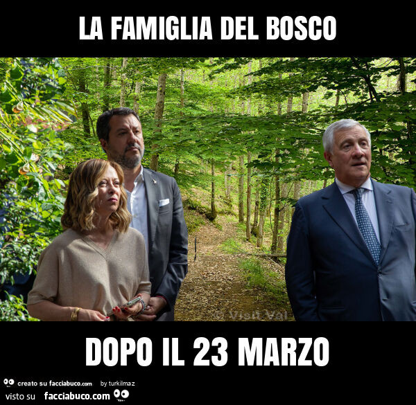La famiglia del bosco dopo il 23 marzo