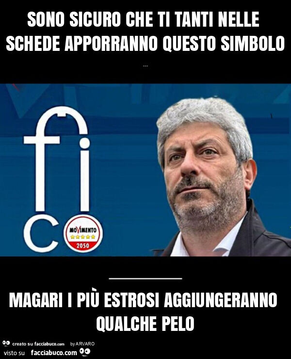 Sono sicuro che ti tanti nelle schede apporranno questo simbolo magari i più estrosi aggiungeranno qualche pelo