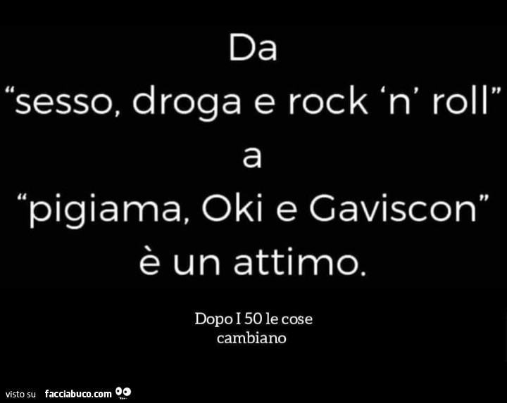 Sesso, droga e rock 'n' roll a pigiama, oki e caviscon è un attimo