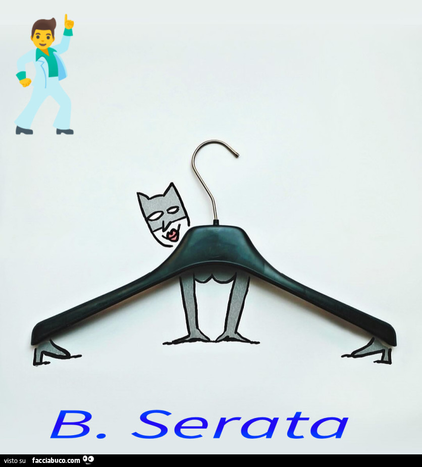 Stampella cat woman. Buona serata