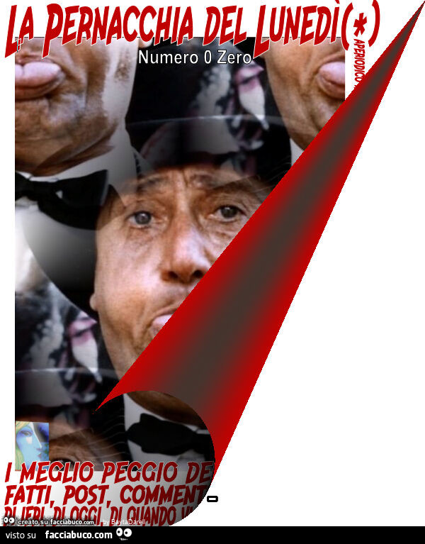 La Pernacchia del Lunedì… pagina bianca