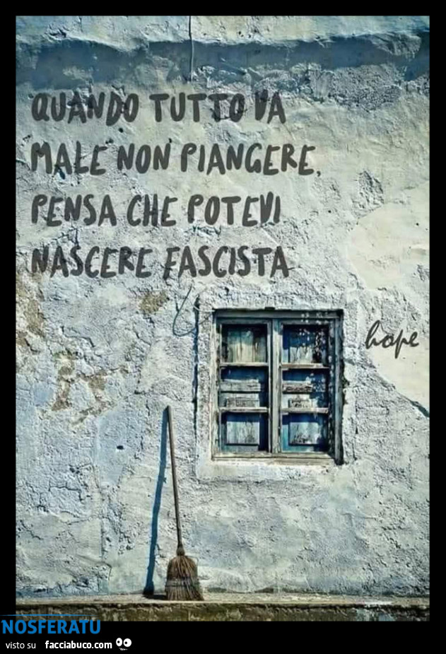 Quando tutto va male