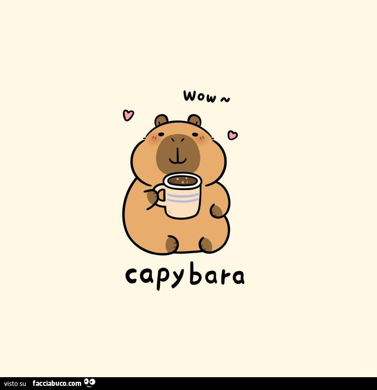 Wow capybara
