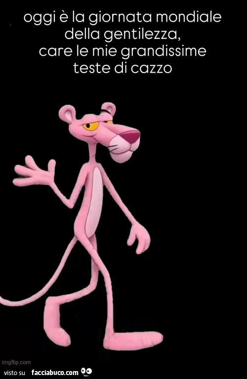 Oggi è la giornata mondiale della gentilezza, care le mie grandissime teste di cazzo
