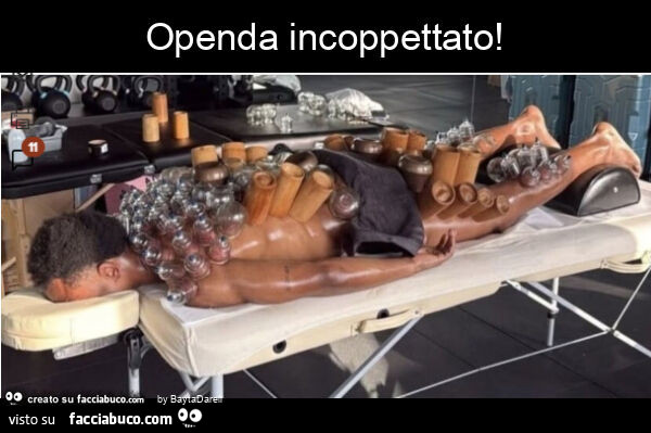 Openda incoppettato