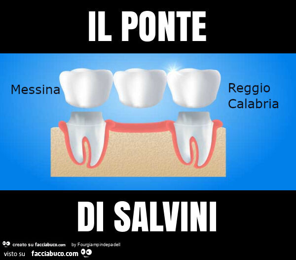 Il ponte di salvini