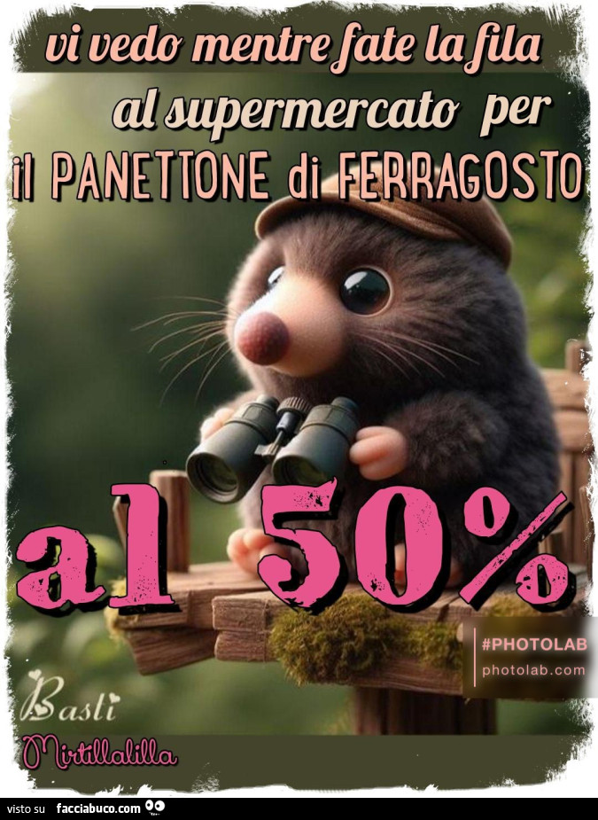 Panettone di ferragosto