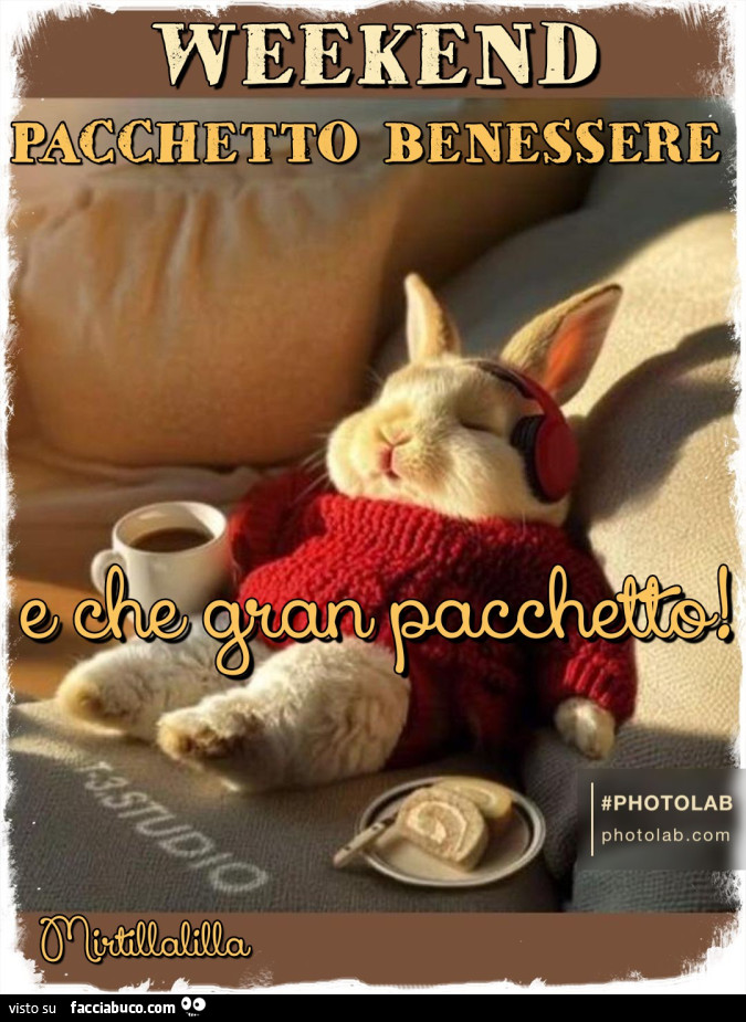 Pacchetto benessere