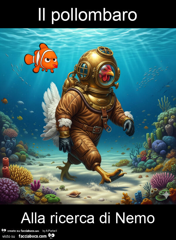 Il pollombaro alla ricerca di nemo