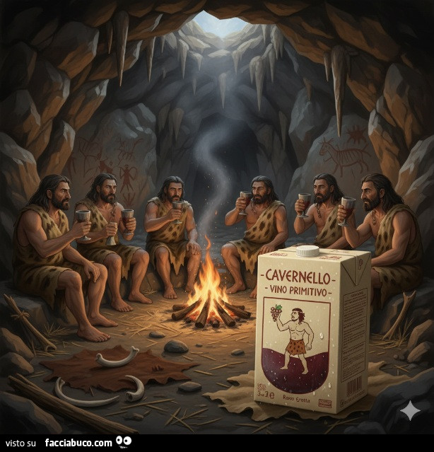 Vino cavernello preistoria