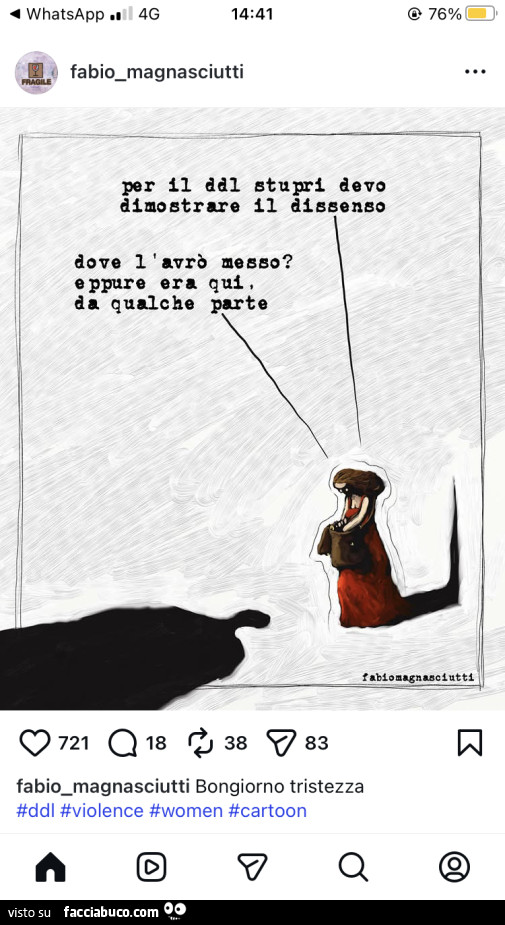 Per il ddl stupri devo dimostrare il dissenso