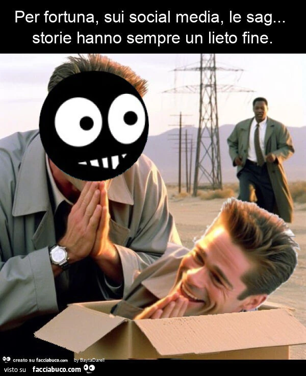 Per fortuna, sui social media, le sag… storie hanno sempre un lieto fine