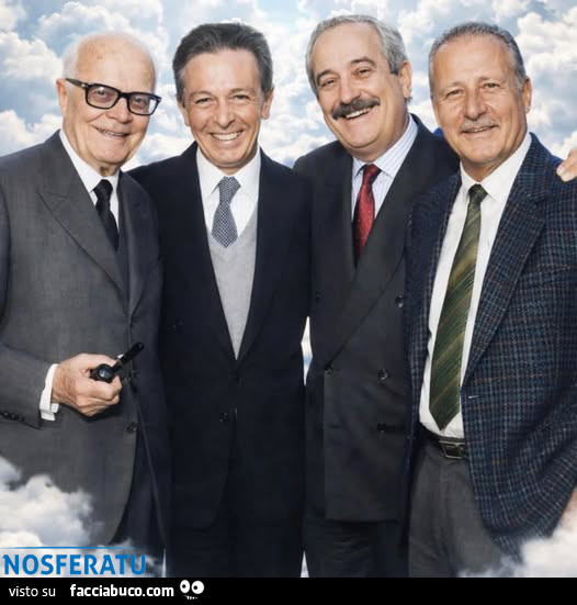 Sandro Pertini, Enrico Berlinguer, Giovanni Falcone, Paolo Borsellino