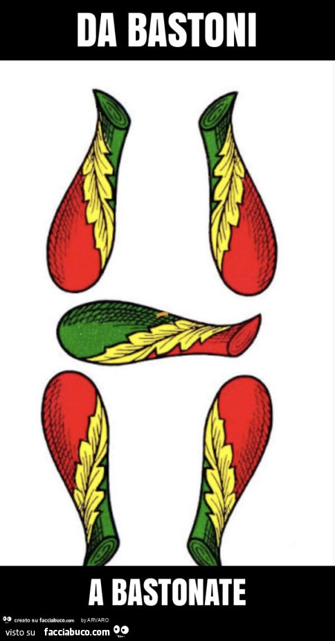 Da bastoni a bastonate