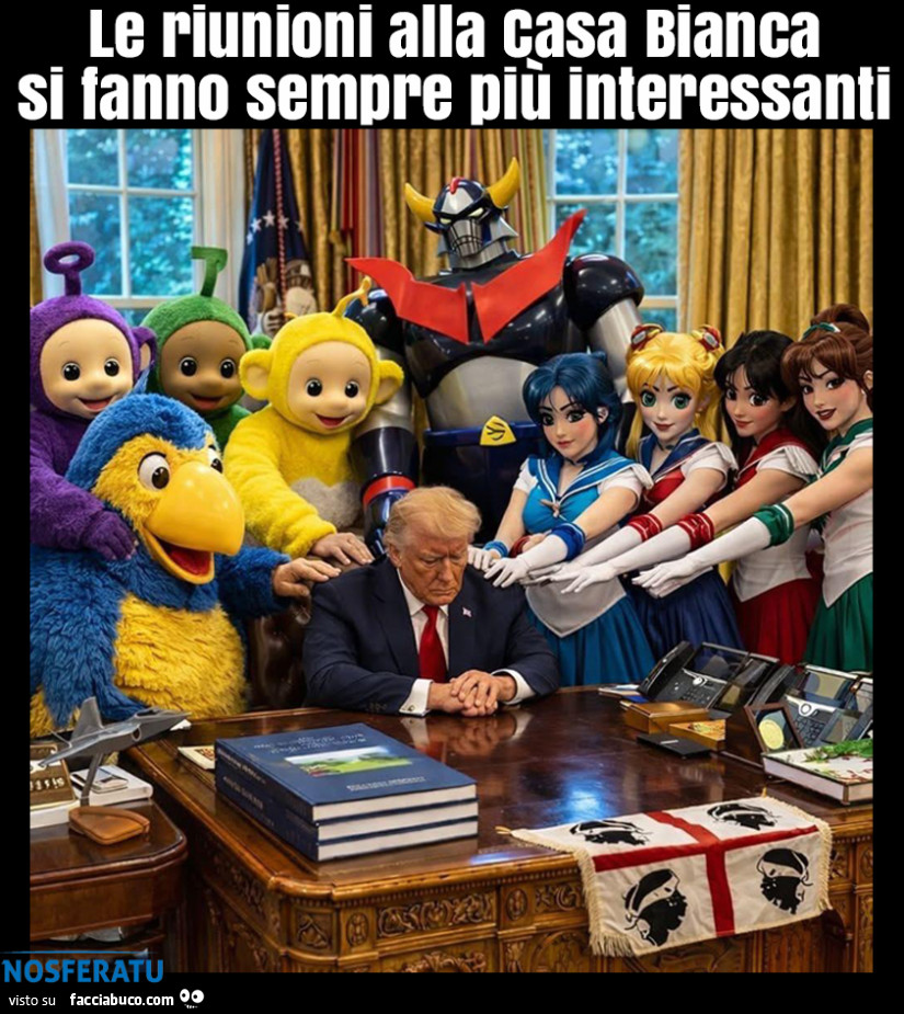 Le riunioni alla Casa Bianca