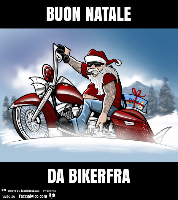 Buon natale da bikerfra