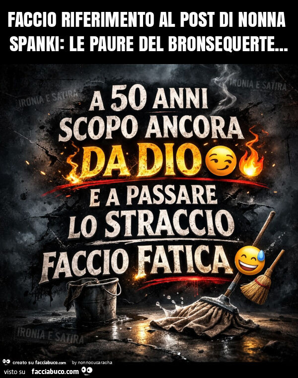 Faccio riferimento al post di nonna spanki: le paure del bronsequerte