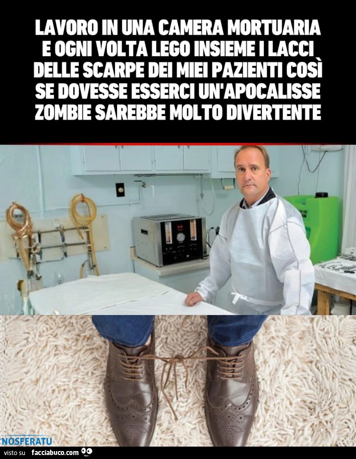 Lavorare in Camera Mortuaria