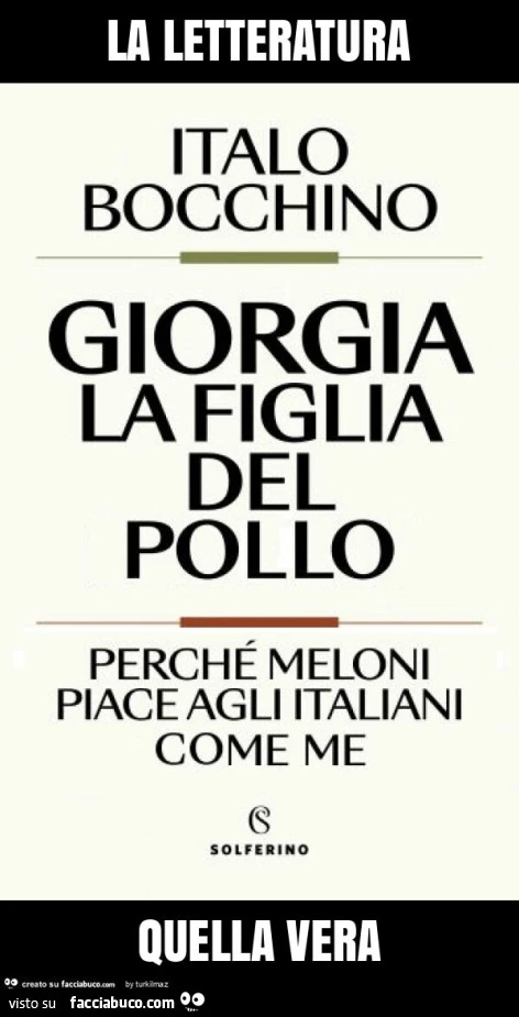La letteratura quella vera