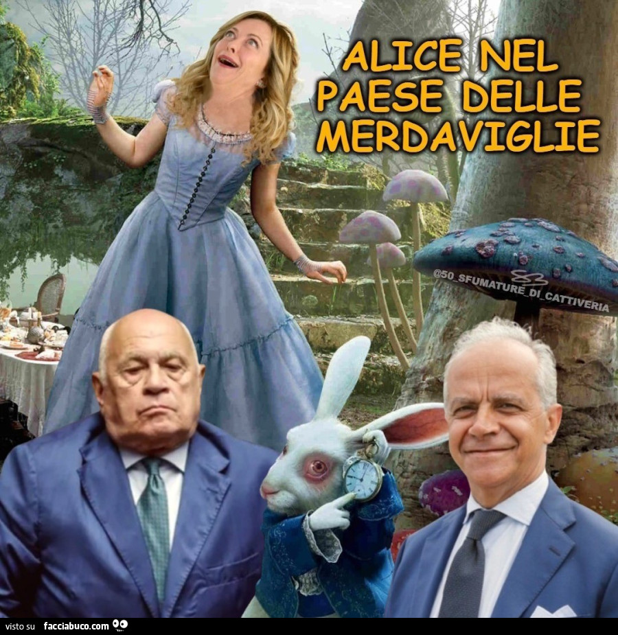 Alice nel paese delle merdaviglie