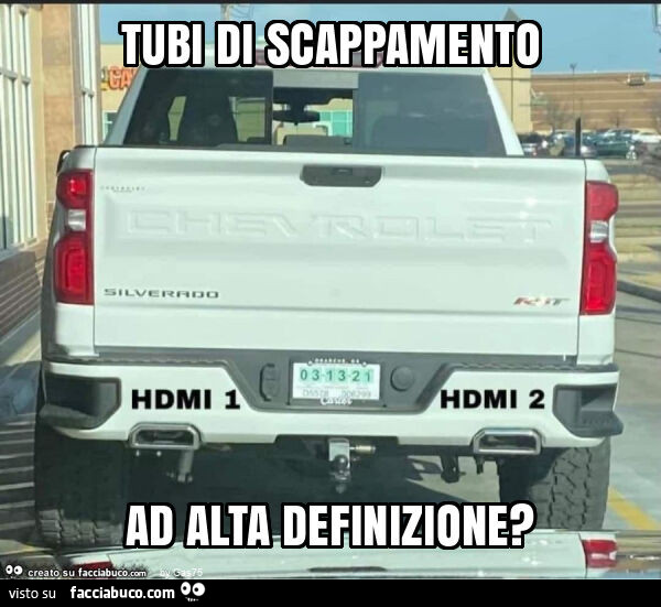 Tubi di scappamento ad alta definizione?