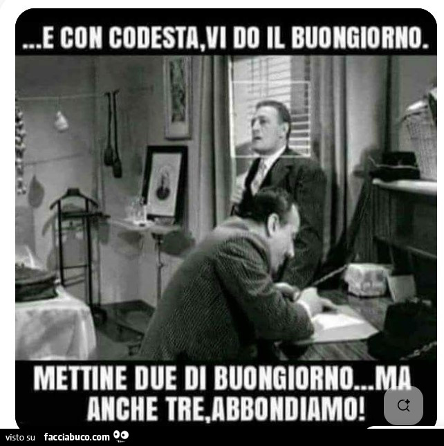 Totò, Buongiornissimo