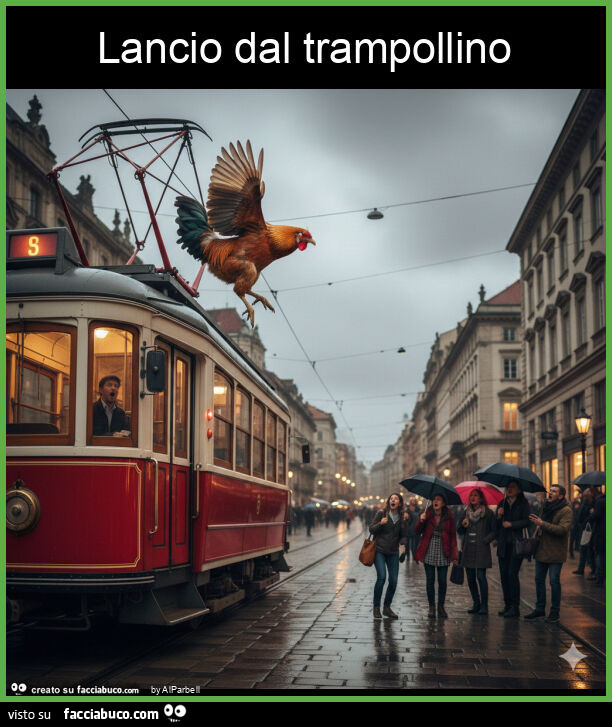 Lancio dal trampollino