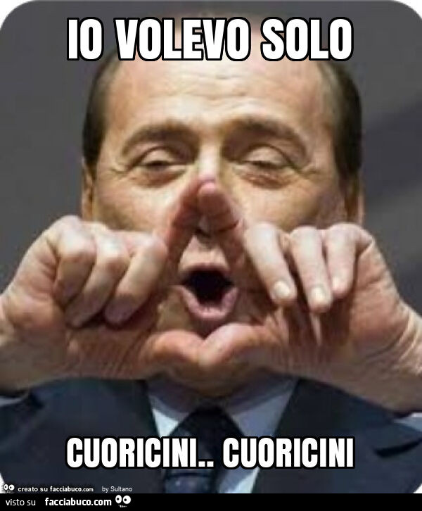Io volevo solo cuoricini. Cuoricini