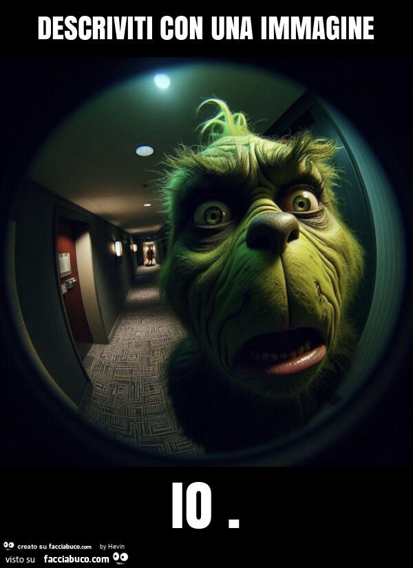 Descriviti con una immagine io