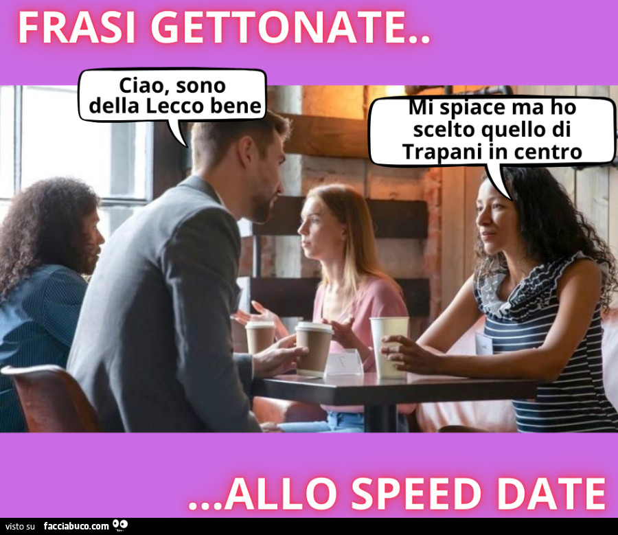 Speed date meme
