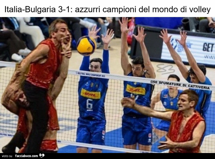 Italia Bulgaria 3-1 azzurri campioni del mondo
