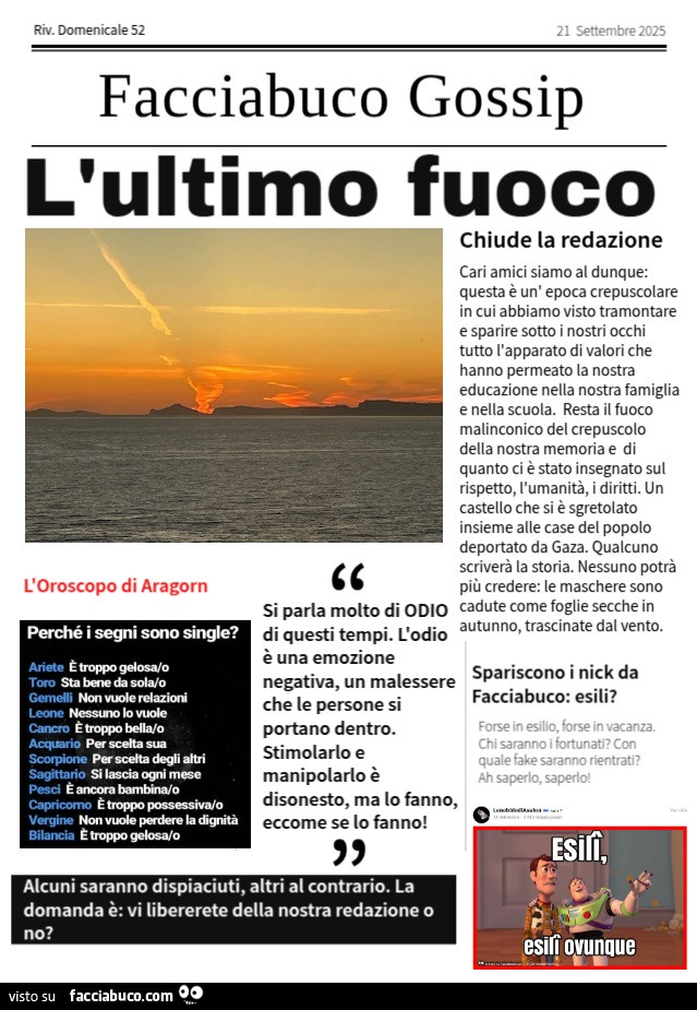 Facciabuco Gossip 52
