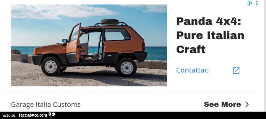 Fiat Panda 4x4, vere automobili