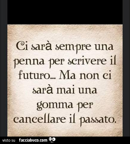 Ci sarà sempre una penna