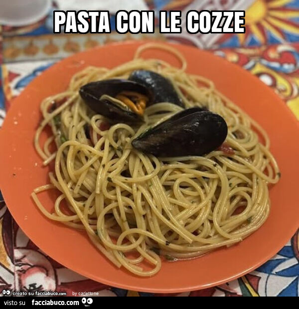 Pasta con le cozze