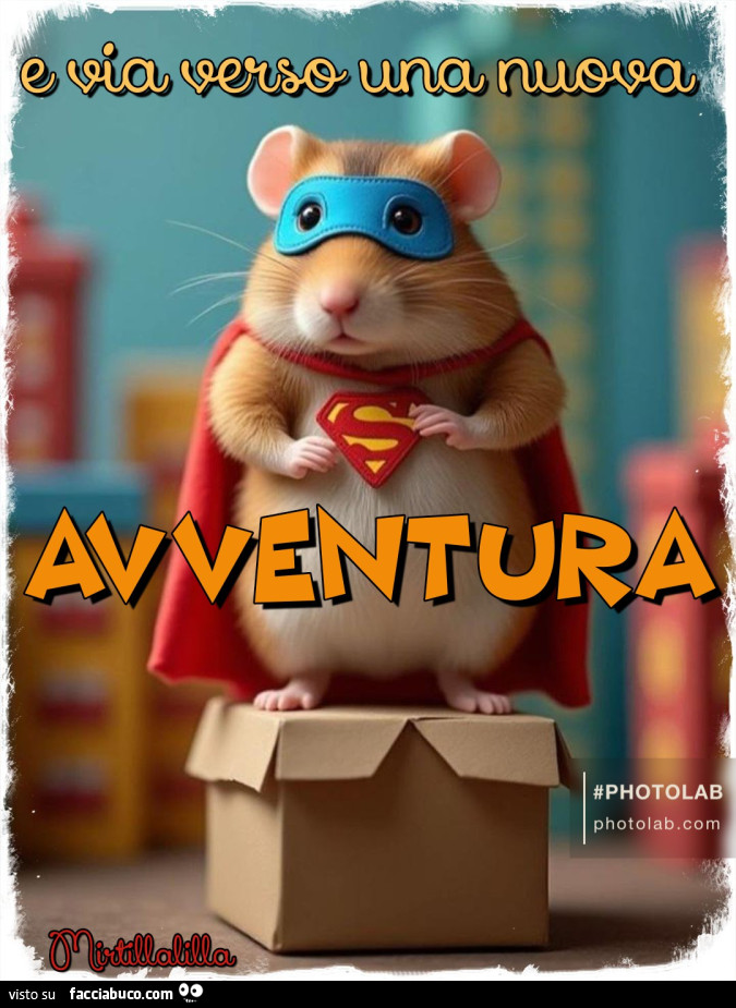 Verso una nuova avventura