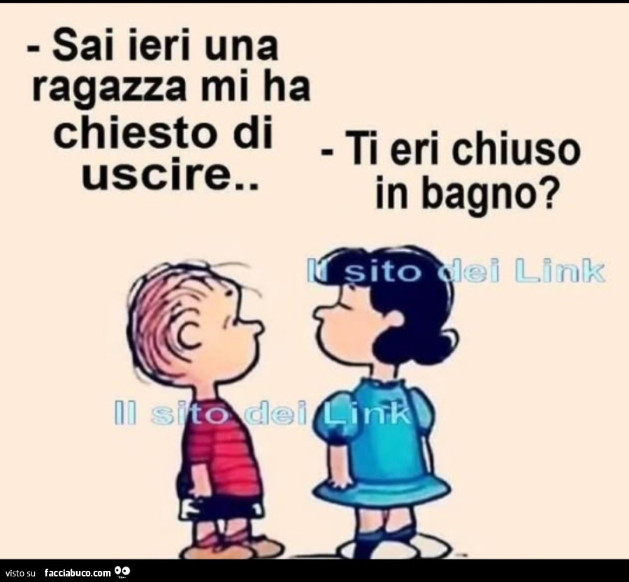 Quando qualcuna ti chiede di uscire