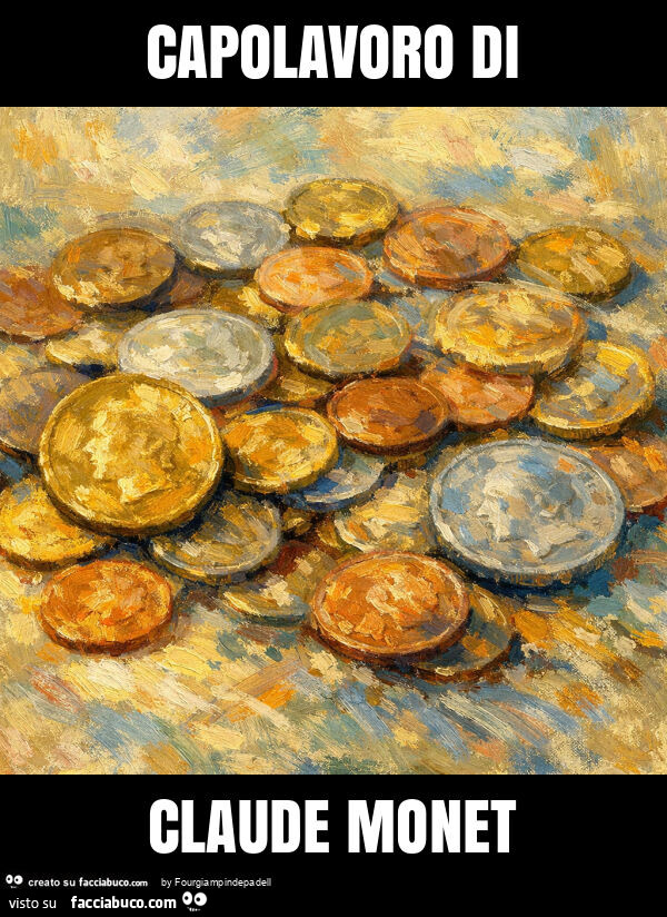Capolavoro di claude monet